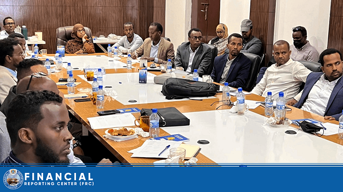 FRC Somalia Concluded its first engagement with the financial institutions on goAML